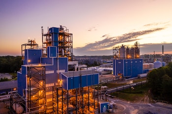 Esta es la planta industrial