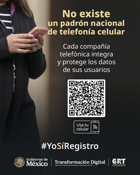 El proceso arrancó el 9 de enero de 2026 y aplica a todas las líneas activas en el país: prepago, pospago, SIM física y eSIM. La CRT estableció el 30 de junio de 2026 como fecha límite y confirmó que no habrá prórroga oficial. (CRT Gobierno de México)