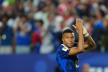Kylian Mbappé, Vinicius Jr. y Jude Bellingham aparecen entre los mejor pagados del certamen (AP Foto/Derik Hamilton)