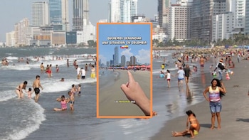 Pareja chilena denunció acoso de vendedores en playas de Cartagena: “Es realmente agobiante”