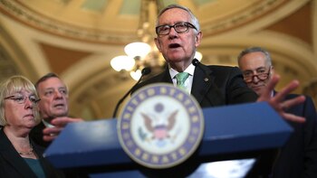El senador (Dem) Harry Reid