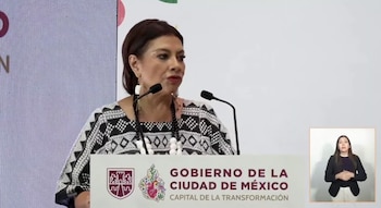 La jefa de Gobierno Brugada advirtió que la investigación "no se detiene" y que las instituciones trabajan "para que no haya impunidad, no solo en este caso, sino en todos los casos" bajo su responsabilidad. Crédito: Captura de redes sociales