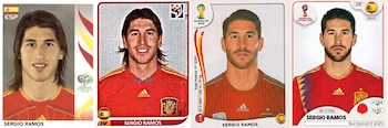 estrellas del fútbol en los Mundiales sergio ramos