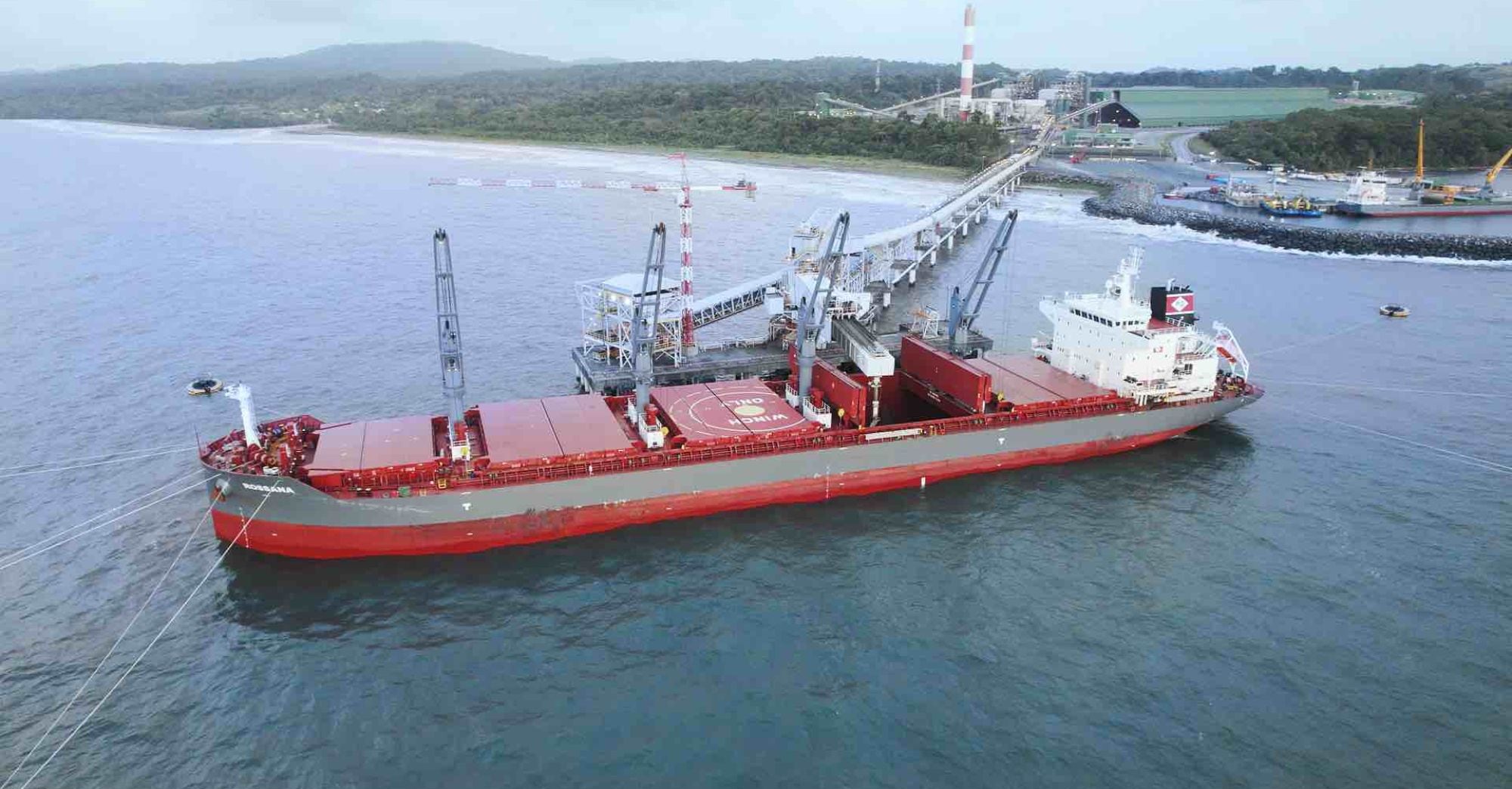 En cuatro años, desde el inicio de la operación comercial, se cargaron 140 buques que exportaron concentrado de cobre desde Panamá hacia mercados como China, Japón, Corea del Sur, España y Alemania. Cortesía