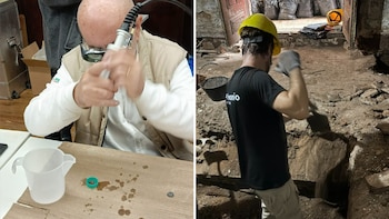 Monedas coloniales, una letrina y un ajedrez de hueso: excavaciones en la Casa Blaquier revelan siglos de historia porteña