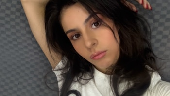 La joven habló sobre su