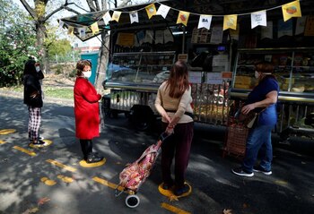 El momento de alivio parece