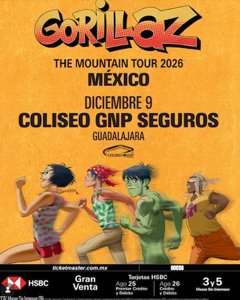 gorillaz -México- 18 agosto
