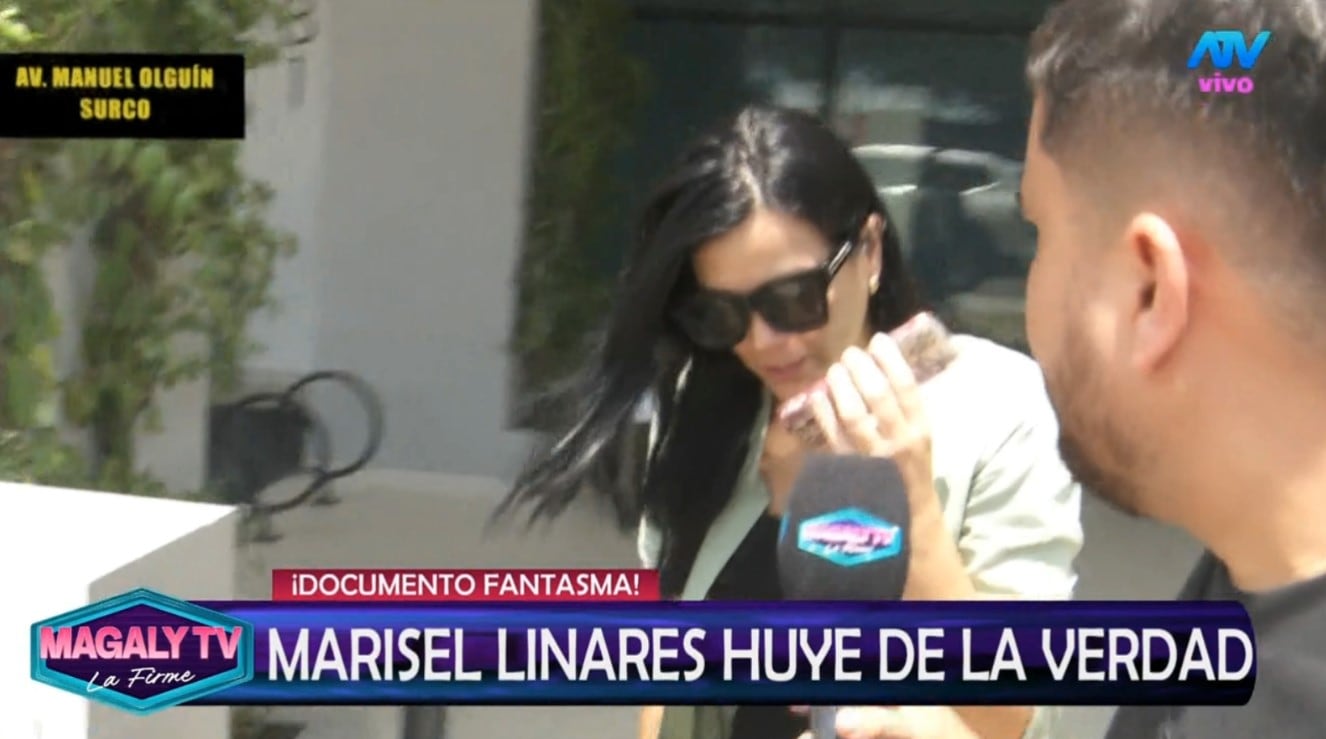 Notario Donato Carpio cuestiona documento presentado por defensa de Marisel Linares. ATV/ Magaly TV La Firme.