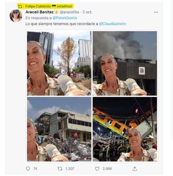 El expresidente comparte en sus