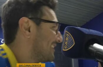 Emi Branccari en el Canal de Boca