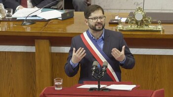 El presidente de Chile, el