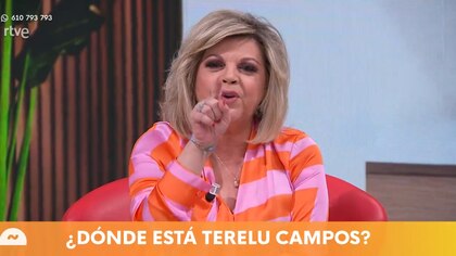 Terelu Campos reaparece en TVE y estalla contra sus excompañeros de ‘Sálvame’: “A lo mejor llega un día en que no me calle nada”
