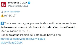 Avance en tiempo real de