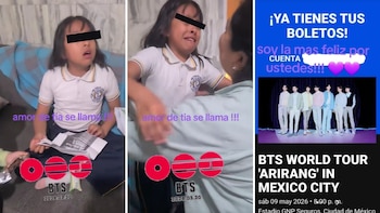 Niña consigue boleto para ver