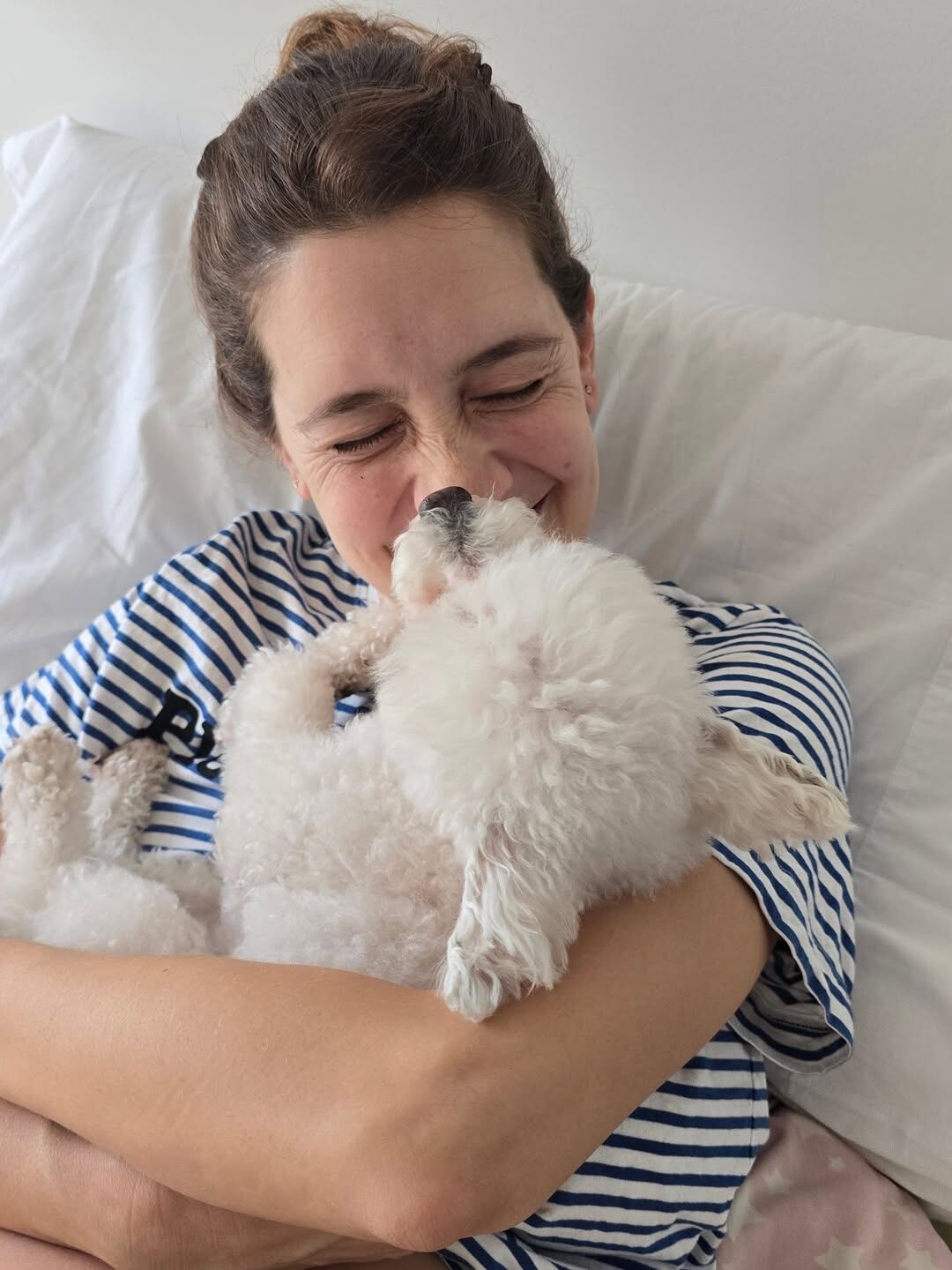 La emoción de Vicente, el perro de la familia