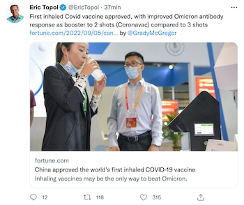 El experto estadounidense Eric Topol