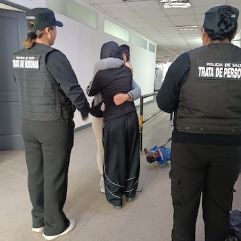 La menor de edad rescatada ya fue devuelta a su hogar (Comando de Frontera Policial Yacuiba)
