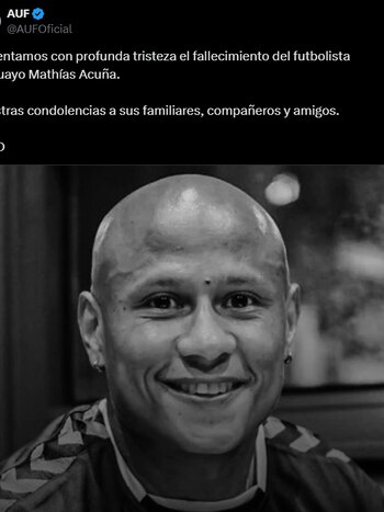 El comunicado de la AUF