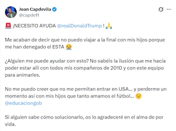 Tweet Joan Capdevila