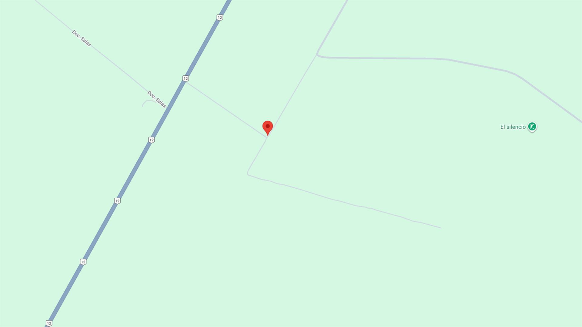 La zona donde hallaron el cuerpo