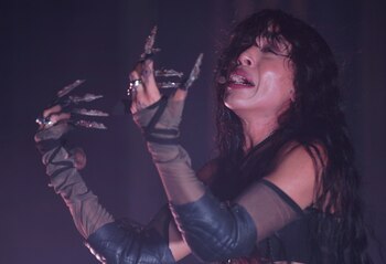 Swedish singer Loreen performs onstage