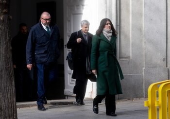 Koldo García a su salida