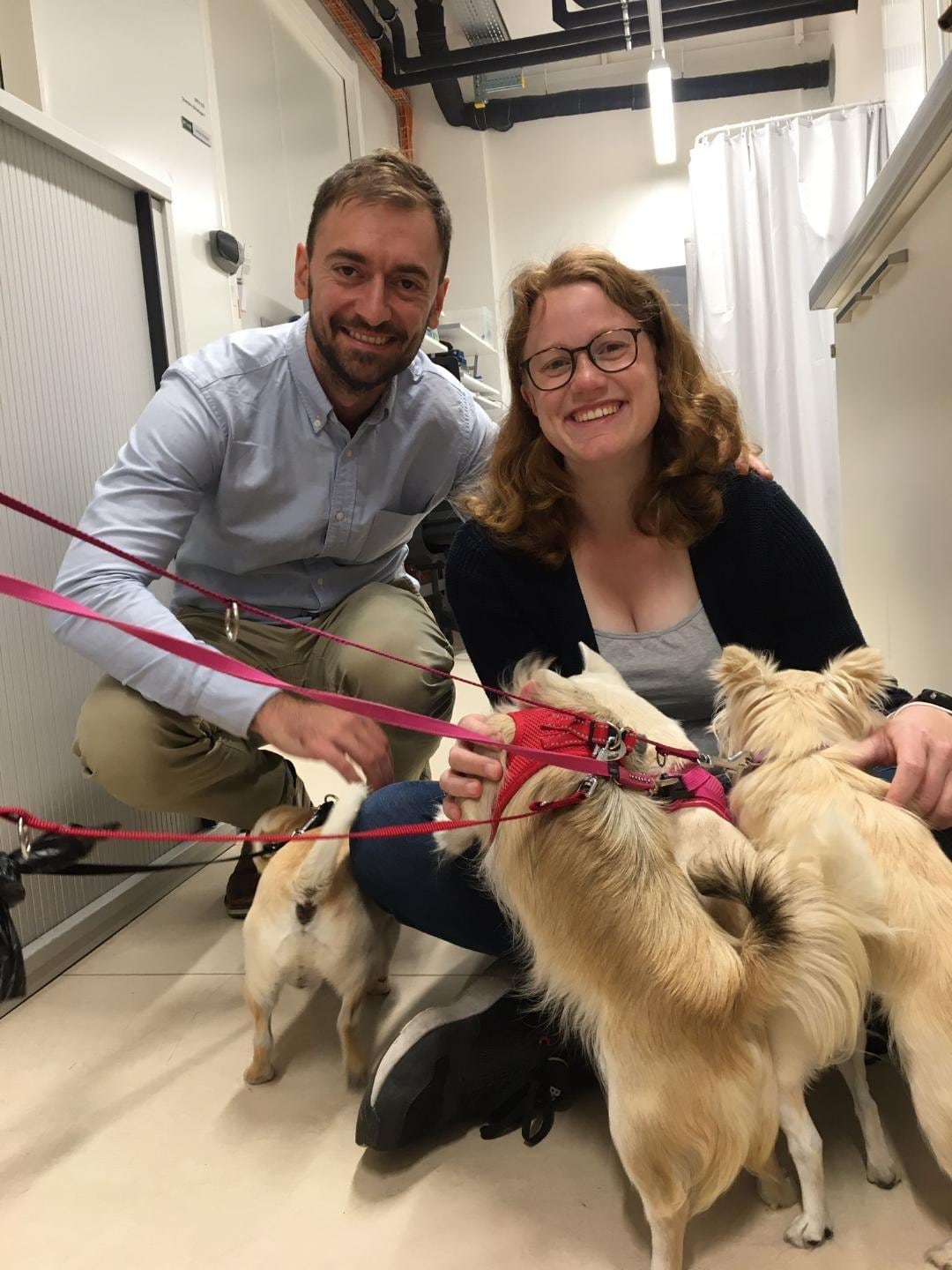 Dusan Licina, profesor de Hobel Lab y Tatjana Arnoldi-Meadows,estudiante de doctorado que realizaron el estudio (Hobel Lab)