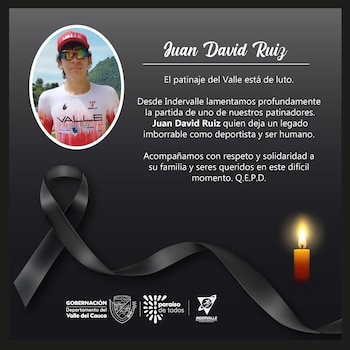 El accidente mortal ocurrió en la pista de la Unidad Deportiva Alberto Galindo, donde una falla en el policarbonato protector causó graves lesiones en el tórax del deportista - crédito X