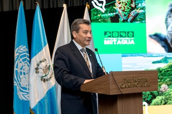 El gobierno de Guatemala presenta proyecto para impulsar la cuenca del río Motagua
