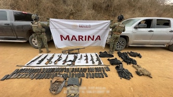 Aseguramiento tras persecución en Sinaloa