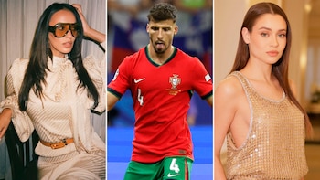 Separación y rumores de infidelidad: el escándalo amoroso que envuelve a una figura de Portugal, una famosa actriz y una presentadora en la previa del Mundial