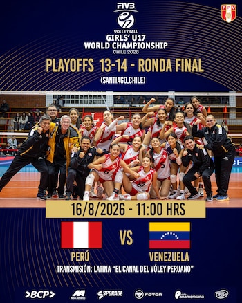 Perú va por el puesto 13 ante Venezuela