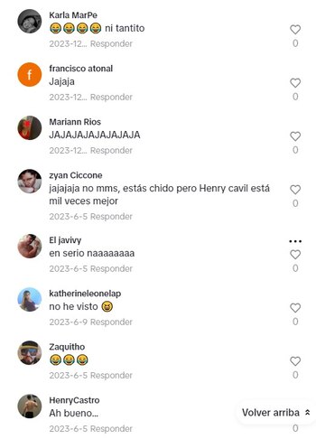 Usuarios de TikTok reaccionaron con