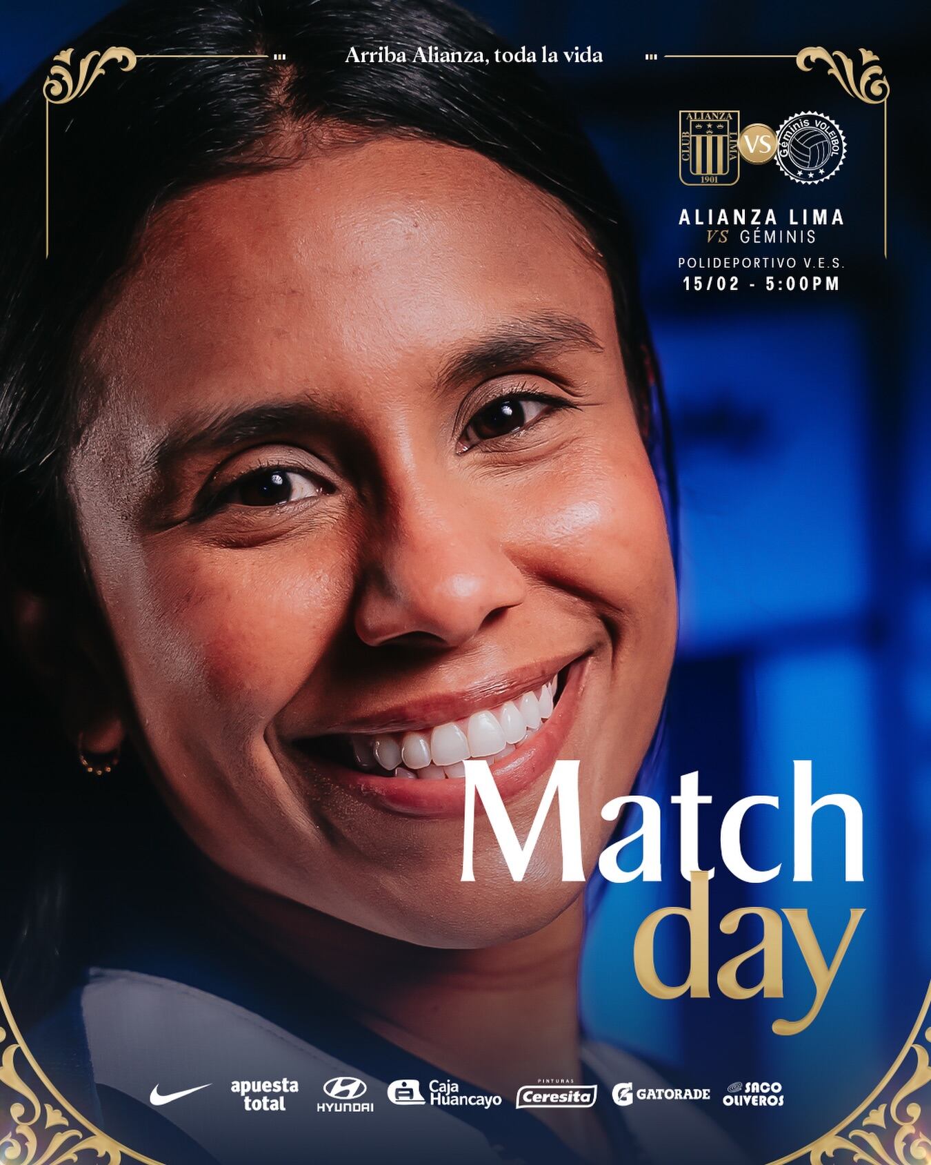 Alianza Lima Vóley listo para su último reto local antes del Sudamericano de Clubes 2026. Crédito: Prensa AL