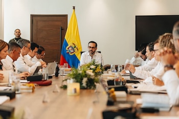 El presidente Abelardo de la Espriella anunció que investigará contratos y convenios interadministrativos para detectar roscas - crédito suministrada a Infobae Colombia