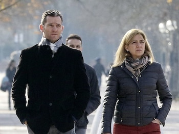 Iñaki Urdangarin y la infanta