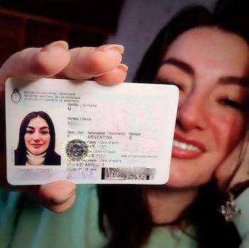 María Belén Chacón tuvo que