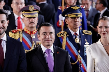 Daniel Noboa asume un nuevo