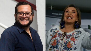 Xóchitl Gálvez y José Ramón