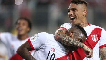 Paolo Guerrero y Jefferson Farfán