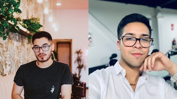 Kevin Achutegui y Alex Flores