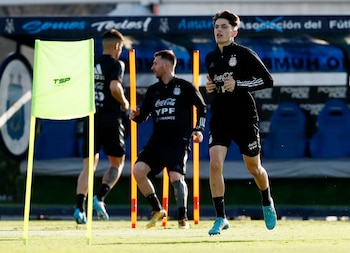 Garnacho ya había sido convocado por Scaloni y formó parte de la prelista para Qatar 2022, pero no llegó a debutar con la Mayor (REUTERS/Agustin Marcarian)