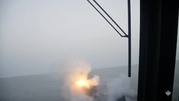 Una fragata francesa interceptó un