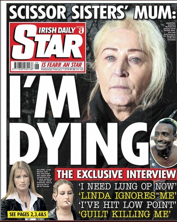 La portada del medio local