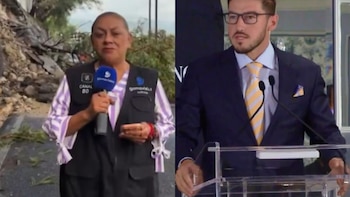 Samuel García envía mensaje a reportera y camarógrafo atropellados durante enlace en vivo en Monterrey