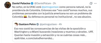 Daniel Palacios aseguró que la