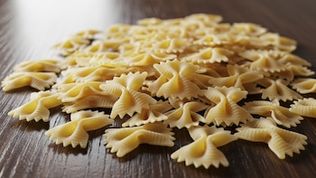 Receta de farfalle o moñitos