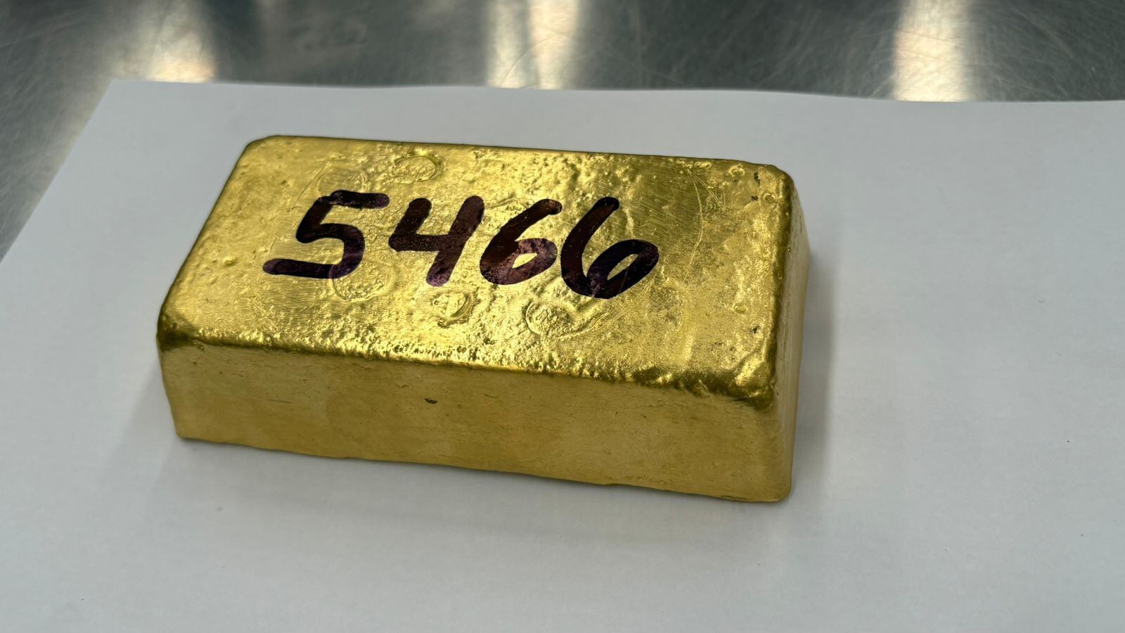 El tráfico de oro sirve para lavar activos.