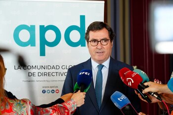 El presidente de la CEOE,